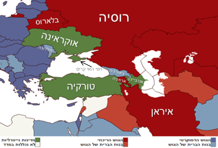 הרפובליקות הסובייטיות לשעבר במזרח אירופה – החיץ האחרון בין רוסיה לאיחוד האירופי